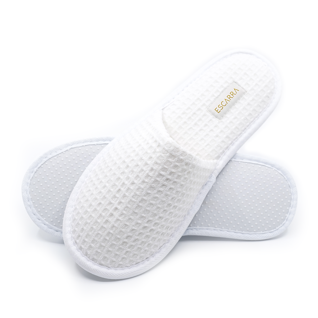 [ESSLW-WOS] Escarra Waffle Weave Slippers