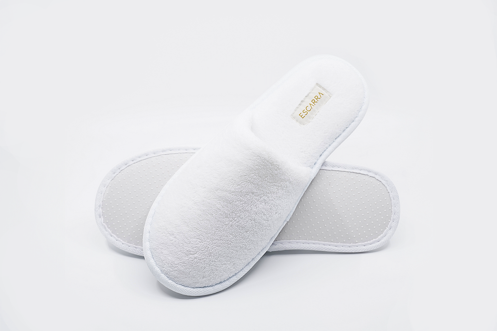 Escarra Signature Plush Slippers