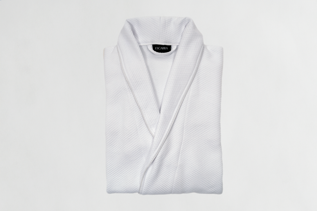 Escarra Deluxe Diamond Knit Bathrobe