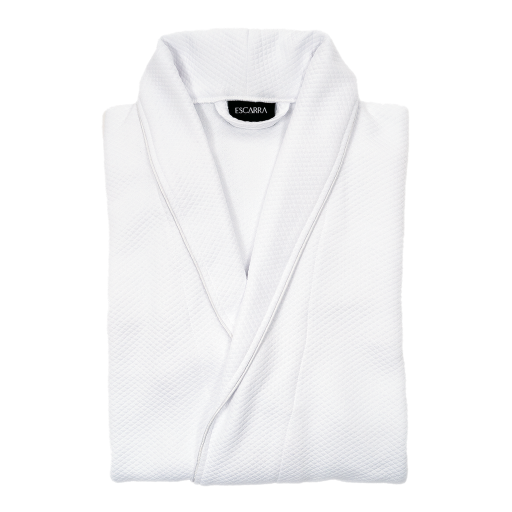 Escarra Deluxe Diamond Knit Bathrobe | Escarra